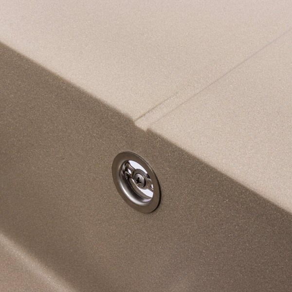 Гранітна мийка VALESO CRIPTA 6550 матова Титан