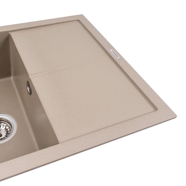 Гранітна мийка VALESO CRIPTA 6550 матова Титан