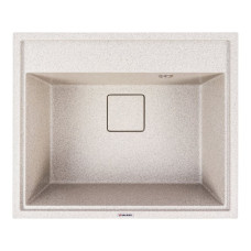 Гранитная мойка для кухни VALESO SHERLIT 6050 матовая Черная