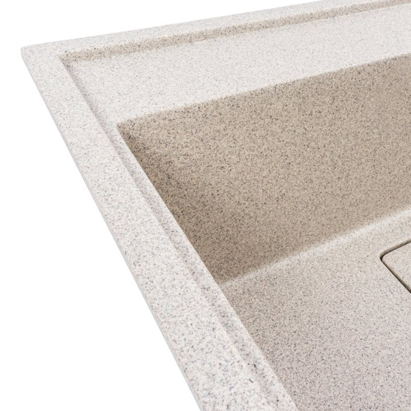 Гранітна мийка VALESO SHERLIT 6050 матова Чорна