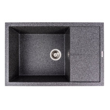 Гранитная мойка для кухни VALESO CALYPSO 7950 матовая Графит