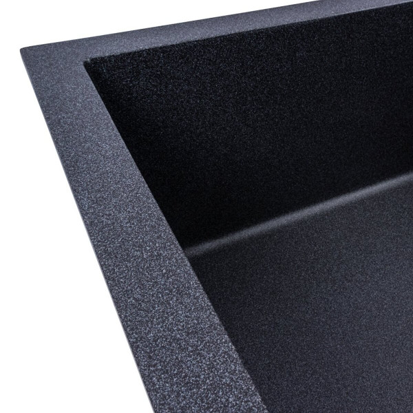 Гранітна мийка VALESO CALYPSO 7950 матова Карбон