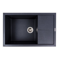 Гранитная мойка для кухни VALESO CALYPSO 7950 матовая Карбон