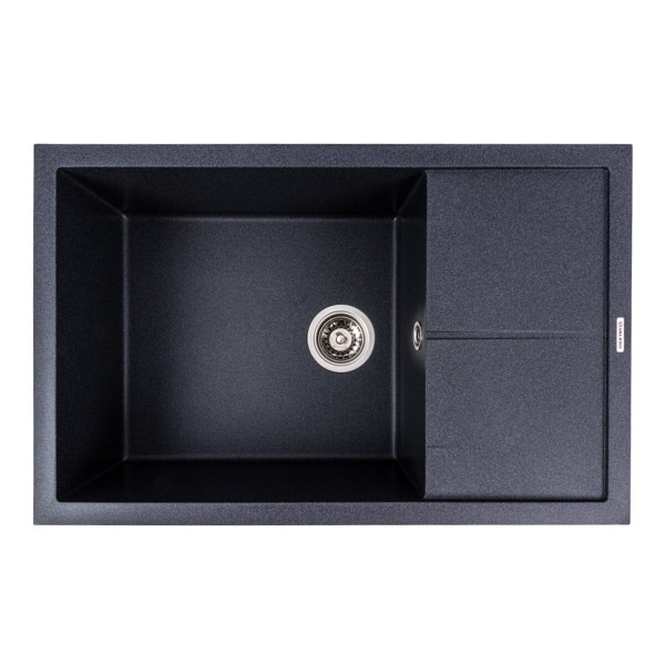 Гранітна мийка VALESO CALYPSO 7950 матова Карбон