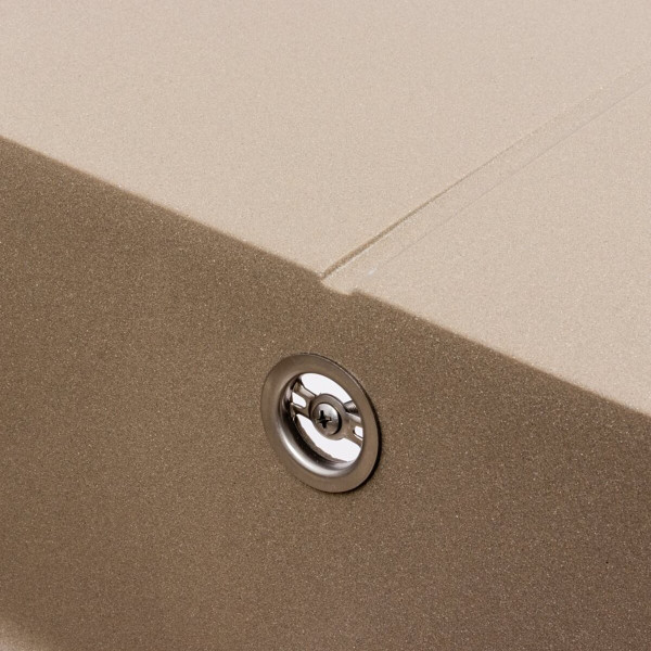 Гранітна мийка VALESO CALYPSO 7950 матова Титан