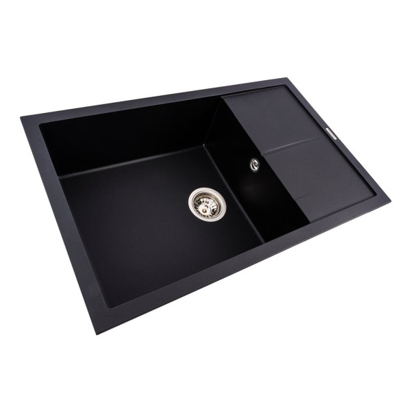 Гранітна мийка VALESO CALYPSO 7950 матова Чорна