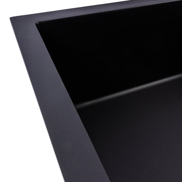 Гранітна мийка VALESO CALYPSO 7950 матова Чорна