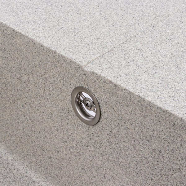 Гранітна мийка VALESO CALYPSO 7950 матова Сіра