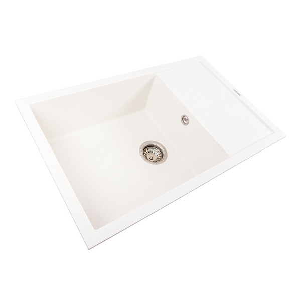 Гранітна мийка VALESO CALYPSO 7950 матова Білосніжна