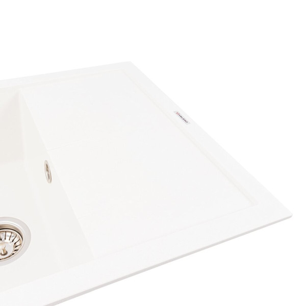 Гранітна мийка VALESO CALYPSO 7950 матова Білосніжна