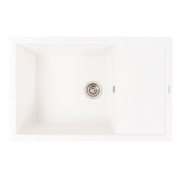 Гранітна мийка VALESO CALYPSO 7950 матова Білосніжна