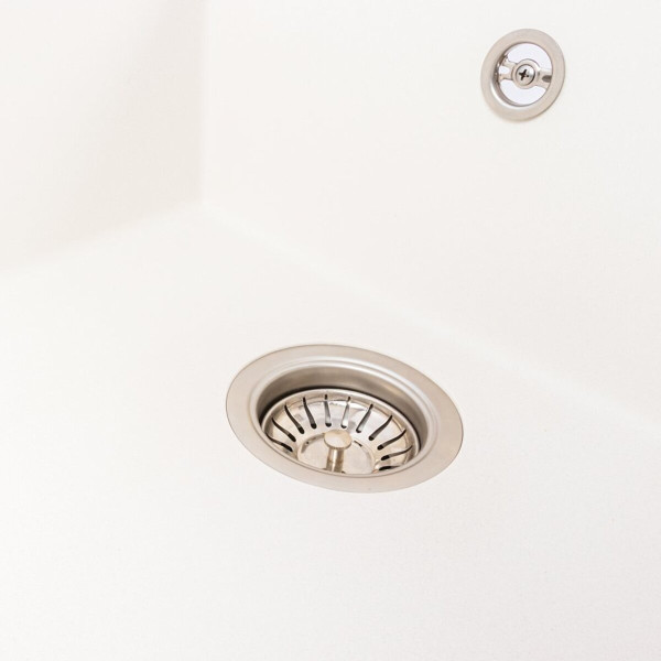 Гранітна мийка VALESO CALYPSO 7950 матова Білосніжна