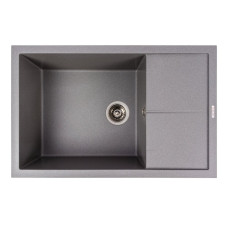 Гранитная мойка для кухни VALESO CALYPSO 7950 Серый Мусон