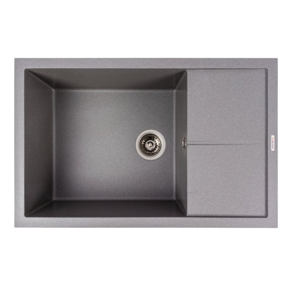 Гранітна мийка VALESO CALYPSO 7950 матова Сірий мусон