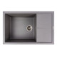 Гранітна мийка VALESO CALYPSO 7950 матова Сірий мусон