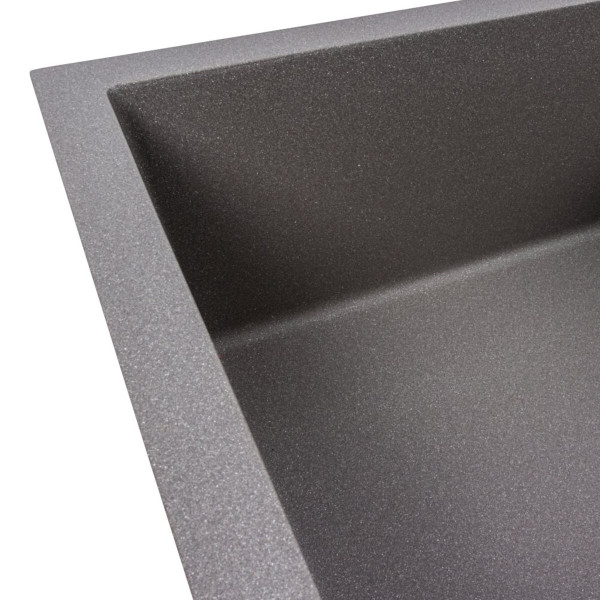 Гранітна мийка VALESO CALYPSO 7950 матова Сірий мусон