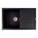 Гранітна матова мийка VALESO MAGNUM 7950 (Чорний металік)