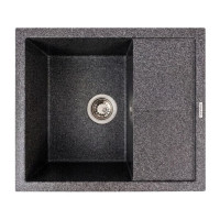 Кухонна гранітна мийка 5850 REYNA VALESO графіт