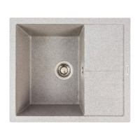 Кухонна гранітна мийка 5850 REYNA VALESO сіра