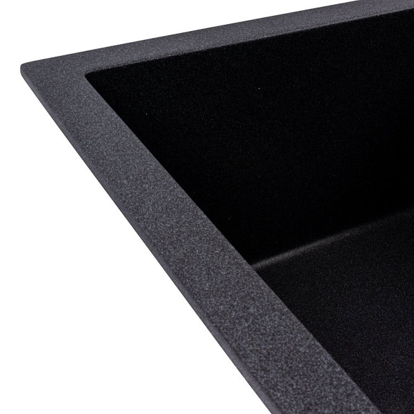 Кухонна гранітна мийка 5850 REYNA VALESO карбон