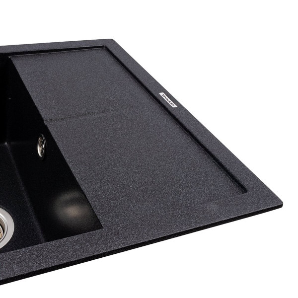 Кухонна гранітна мийка 5850 REYNA VALESO карбон