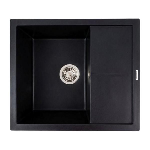 Кухонна гранітна мийка 5850 REYNA VALESO чорна