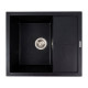 Кухонна гранітна мийка 5850 REYNA VALESO чорна