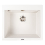 Кухонна гранітна мийка 5750 DAVINA VALESO білосніжна