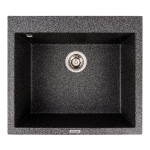 Кухонна гранітна мийка 5750 DAVINA VALESO графіт