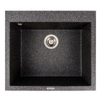 Кухонна гранітна мийка 5750 DAVINA VALESO графіт