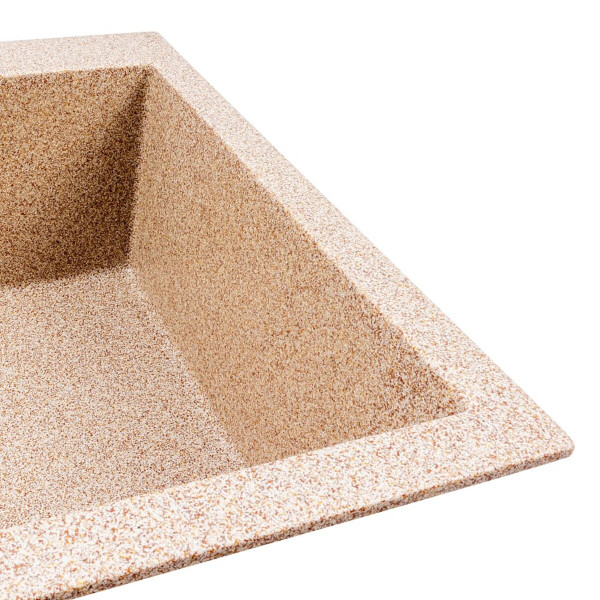 Кухонна гранітна мийка 5750 DAVINA VALESO карамель