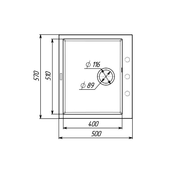 Кухонна гранітна мийка 5750 DAVINA VALESO карамель