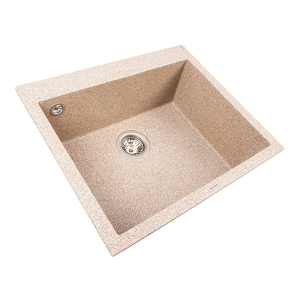 Кухонна гранітна мийка 5750 DAVINA VALESO карамель