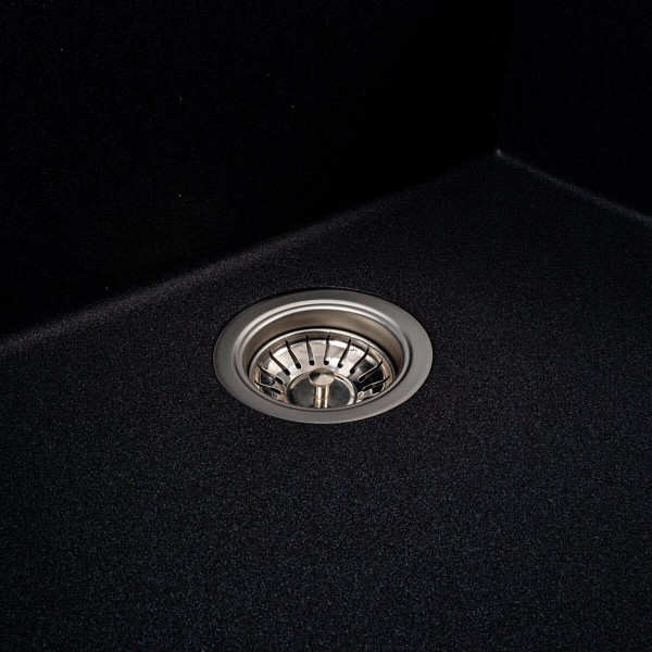 Кухонна гранітна мийка 5750 DAVINA VALESO карбон