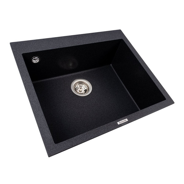 Кухонна гранітна мийка 5750 DAVINA VALESO карбон