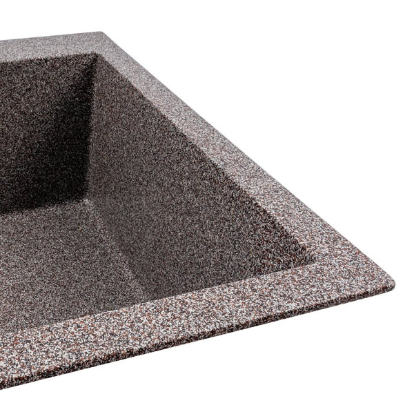 Кухонна гранітна мийка 5750 DAVINA VALESO мікс