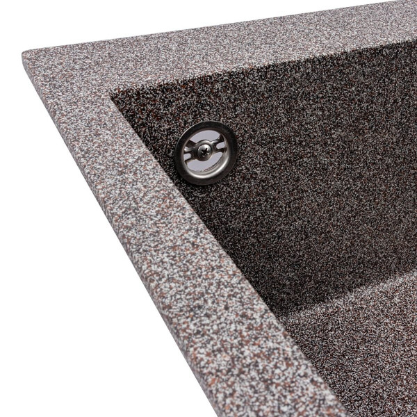 Кухонна гранітна мийка 5750 DAVINA VALESO мікс