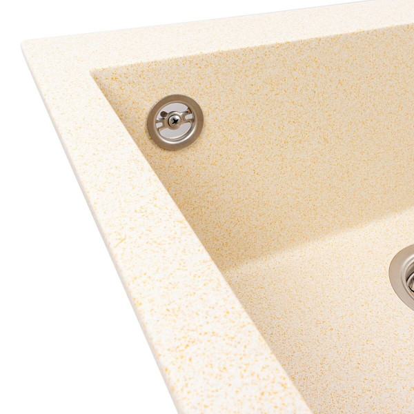 Кухонна гранітна мийка 5750 DAVINA VALESO пісок