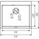 Кухонна гранітна мийка 5750 DAVINA VALESO сафарі
