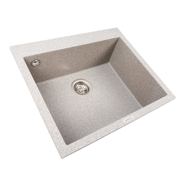 Кухонна гранітна мийка 5750 DAVINA VALESO сірий