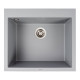 Кухонна гранітна мийка 5750 DAVINA VALESO сірий металік