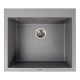 Кухонна гранітна мийка 5750 DAVINA VALESO сірий мусон