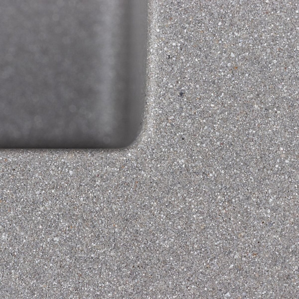 Кухонна гранітна мийка 5750 DAVINA VALESO сірий мусон