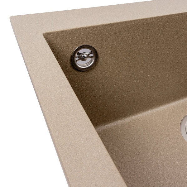 Кухонна гранітна мийка 5750 DAVINA VALESO титан