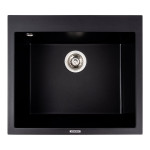 Кухонна гранітна мийка 5750 DAVINA VALESO чорний