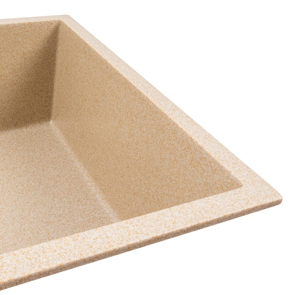 Кухонна гранітна мийка 5444 AMELI VALESO сафарі