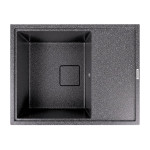 Кухонна гранітна мийка 6550 ESTERIS VALESO графіт