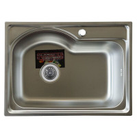 Кухонна мийка з нержавіючої сталі Valeso 5843 ДЕКОР 0,6/170