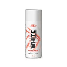 Аэрозольная краска White Line Domex белая глянцевая 400 мл