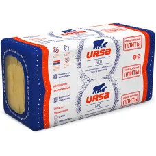 URSA (УРСА) Мінеральна вата GEO Універсальна плита 1250х600х100 мм (уп. 0,45 м.куб)